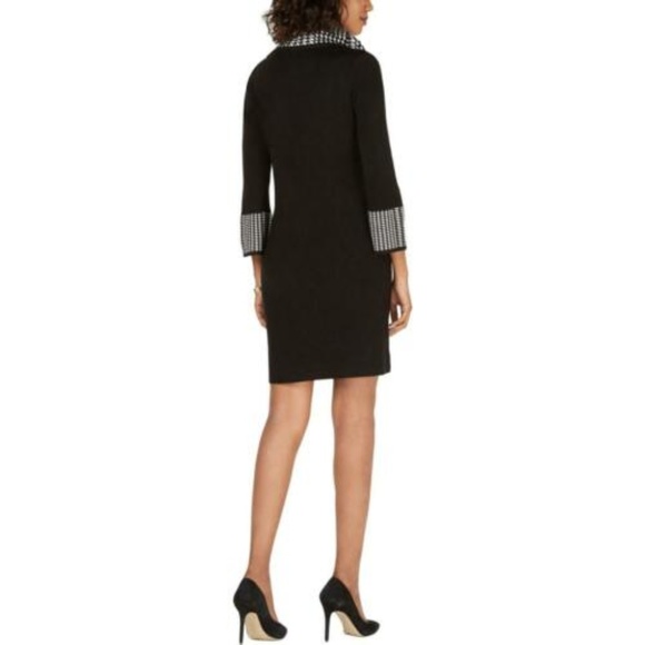 Jessica Howard Women's Cowl-Neck Sweater Dress, M - Picture 2 of 2